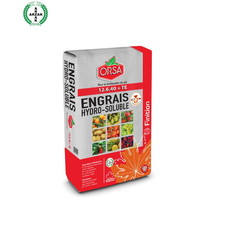 FutureCrops - Nutrition végétale - ORSA FINITION - ARZAK - MAROC