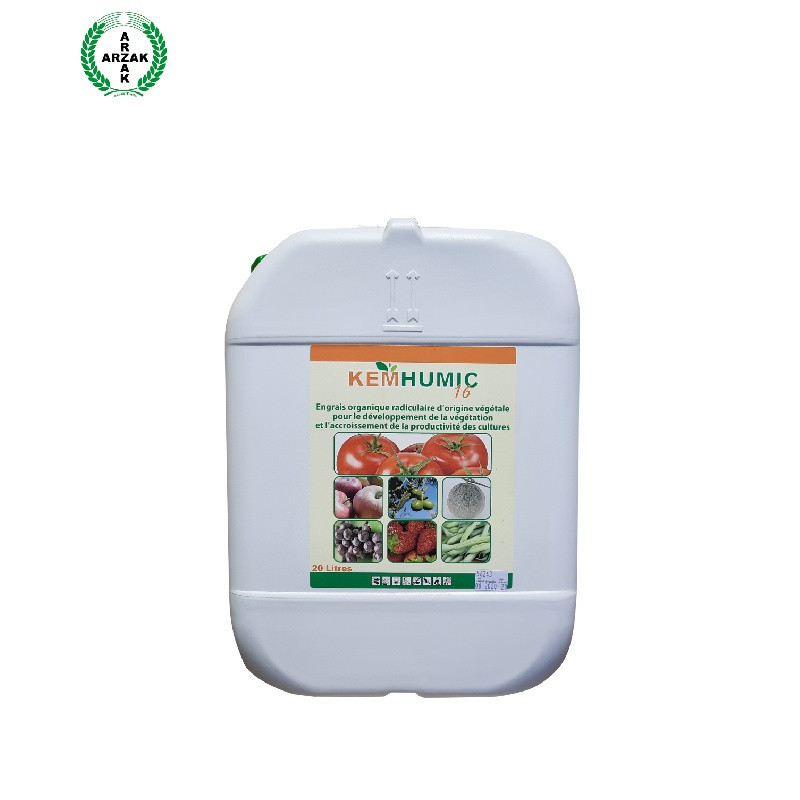 FutureCrops - Nutrition végétale - KEMHUMIC 16 - ARZAK - MAROC