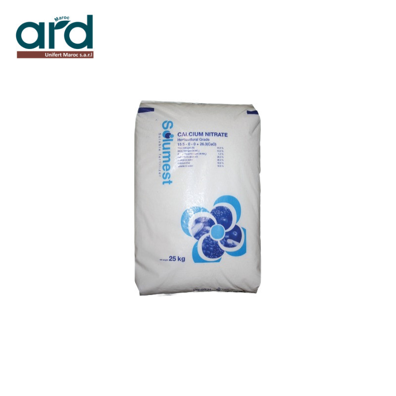 FutureCrops - Engrais hydrosoluble - NITRATE DE CALCIUM (CaO) - MAROC